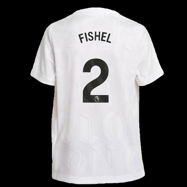 2025-2026 Chelsea Pre-Match Shirt (White) - Kids (Fishel 2)-SoccerKits Hub | Buy Soccer Jerseys Online